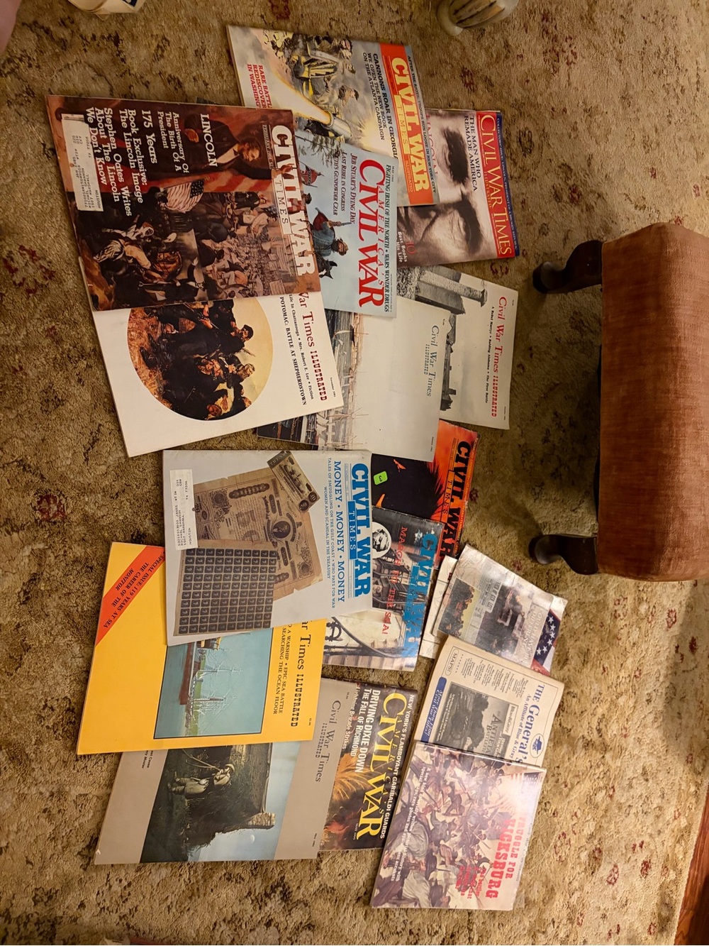 Civil War Magazine & Book Lot - Assorted Covers 80s & 90s